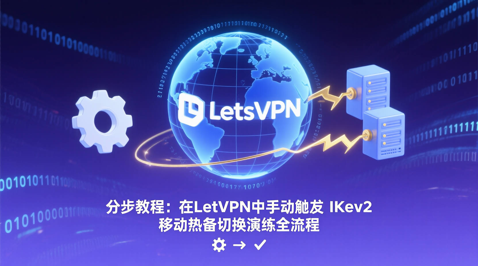 分步教程:在 LetsVPN 中手动触发 IKEv2 移动热备切换演练全流程